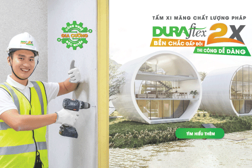 Bảng báo giá tấm xi măng DURAflex chính hãng, chất lượng 2023