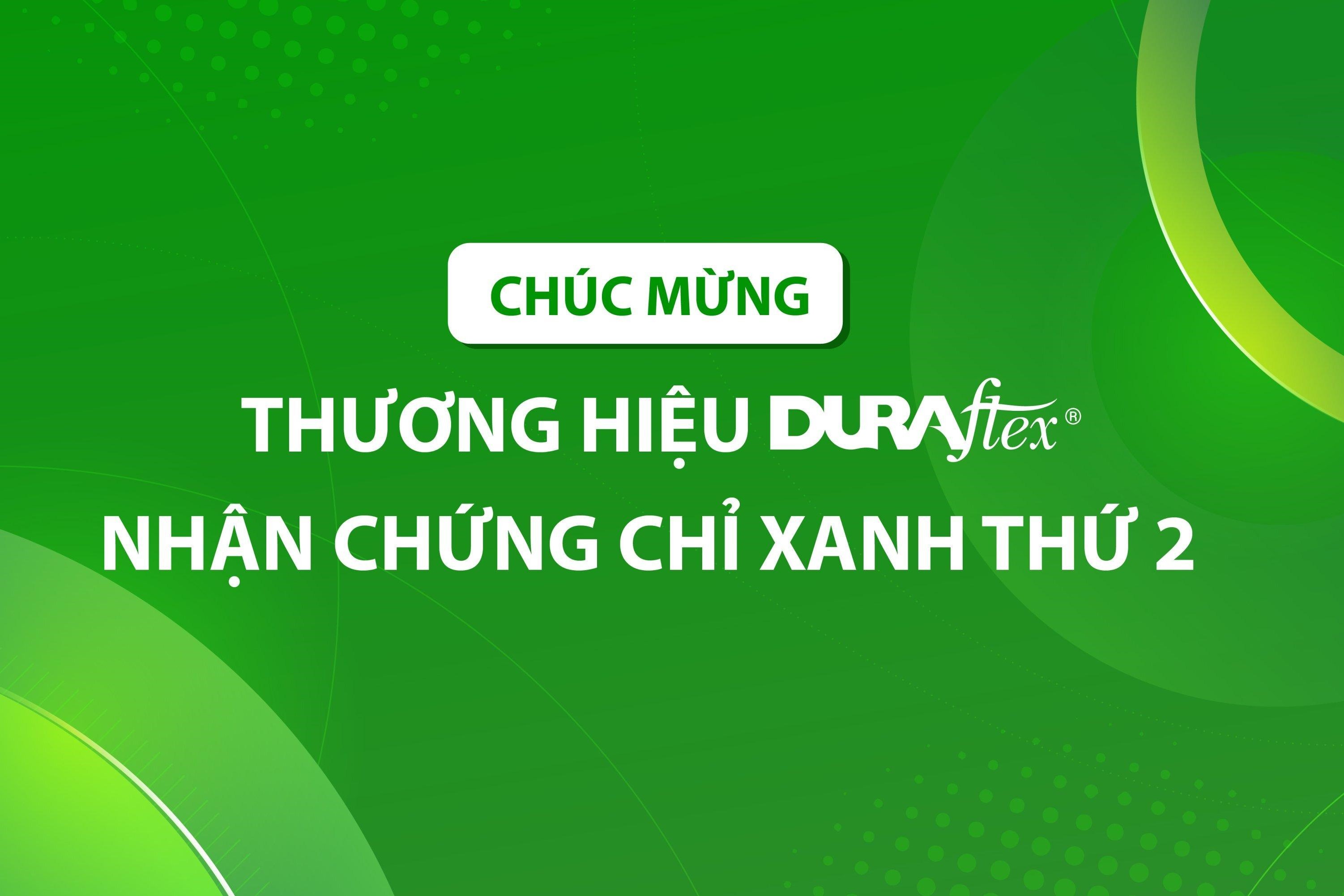 DURAflex® là thương hiệu tấm xi măng đầu tiên và duy nhất đạt 2 chứng chỉ xanh