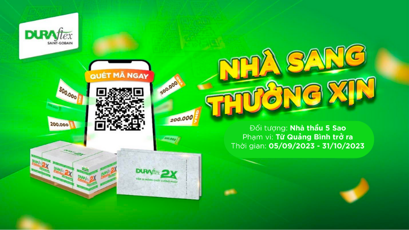 Nhà Sang Thưởng Xịn | Khuyến mãi dành cho nhà thầu khu vực miền Bắc