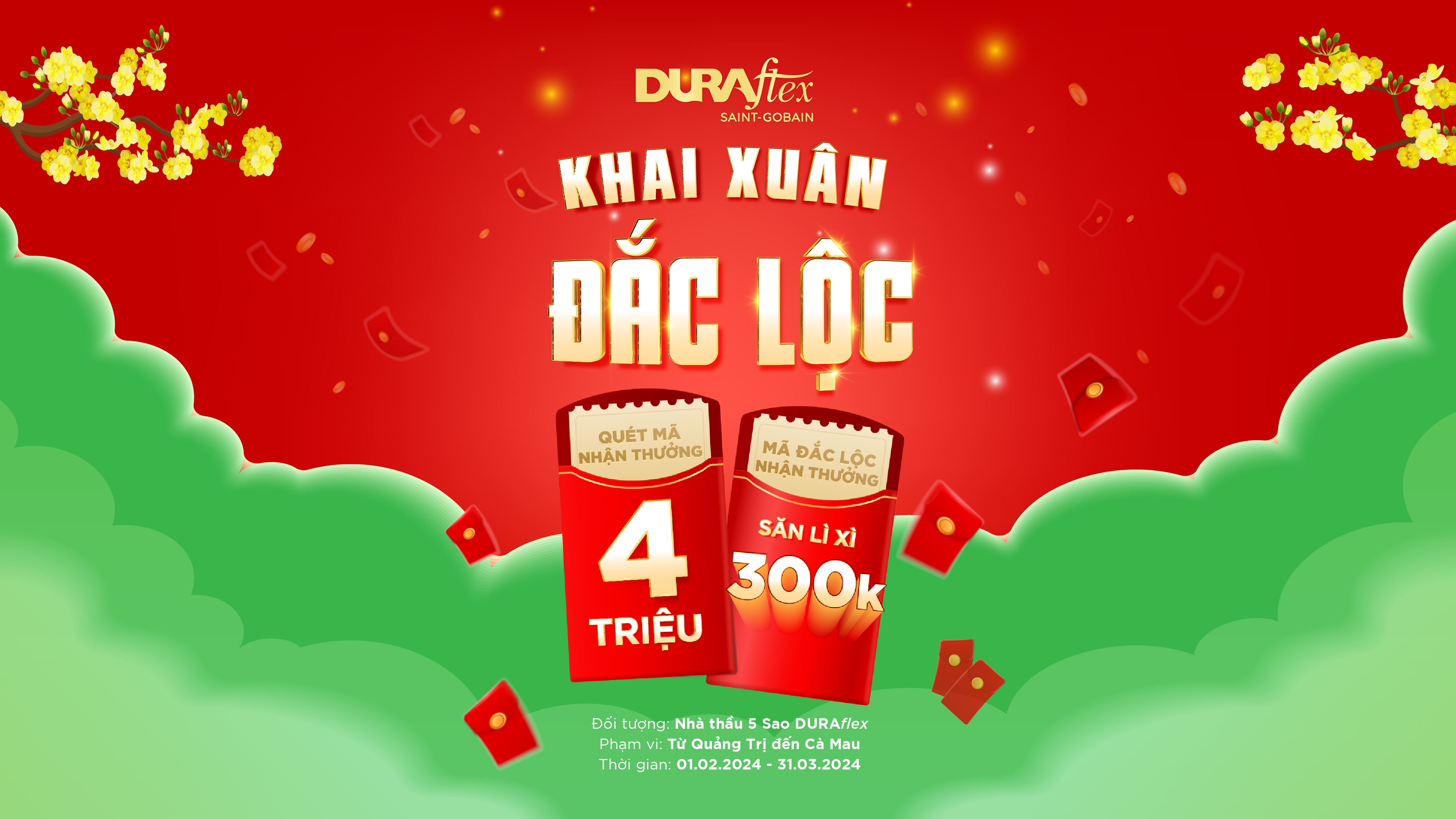 Miền Nam | Kết Quả CTKM Khai Xuân Đắc Lộc - (14/03/2024 - 31/03/2024)