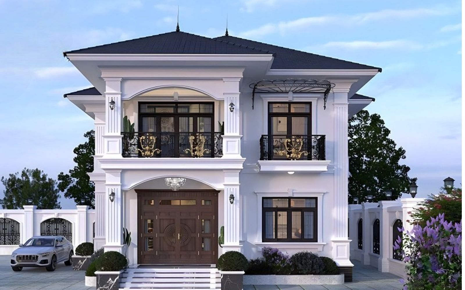 40+ Mẫu nhà 2 tầng đẹp giá 1 tỷ độc đáo, đầy đủ tiện nghi