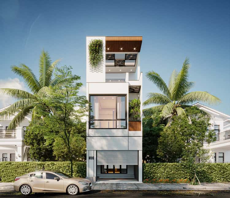 99+ Mẫu nhà ống đẹp, đơn giản, hiện đại, dễ ứng dụng 2025