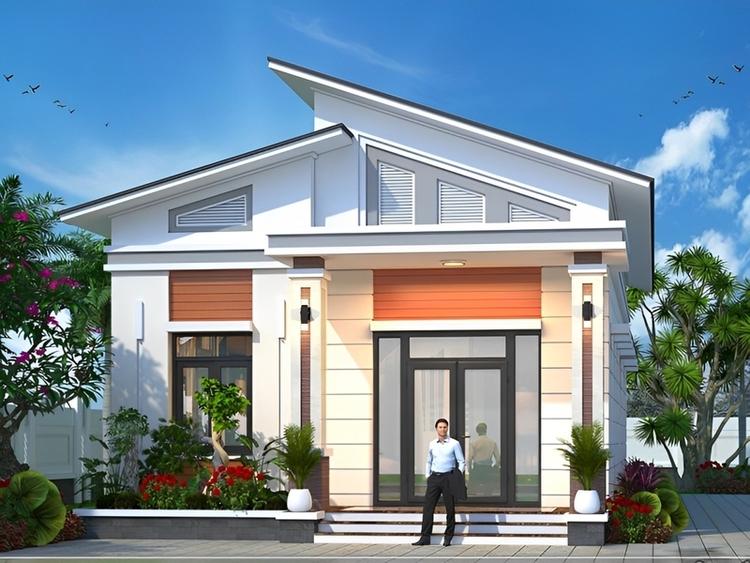 Xây nhà 500 triệu ở nông thôn đẹp, đơn giản, tiết kiệm chi phí