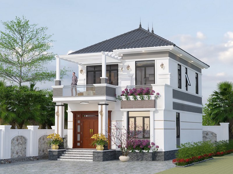 20+ Mẫu nhà 2 tầng nông thôn 500 triệu đẹp, tối ưu chi phí 