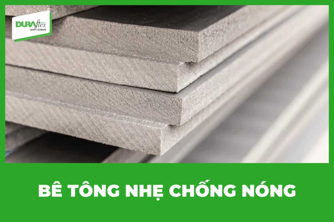 Bê tông nhẹ chống nóng 