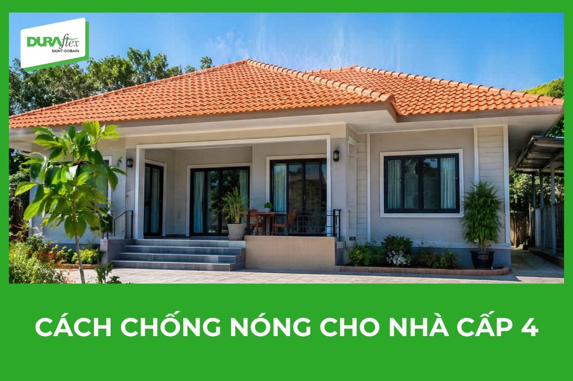 Cách chống nóng cho nhà cấp 4