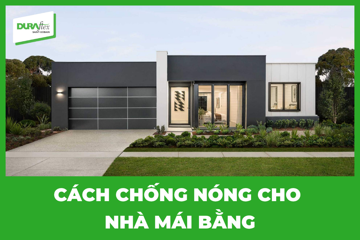 Cách chống nóng cho nhà mái bằng 