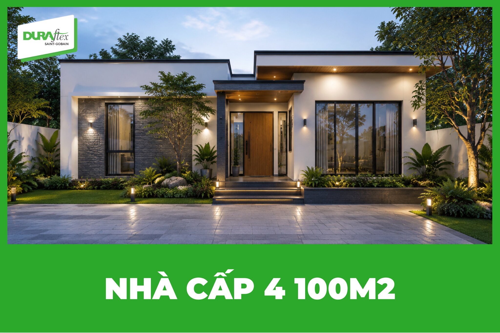 nhà cấp 4 100m2
