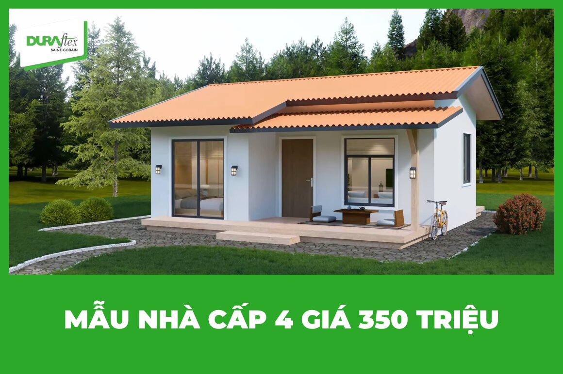 mẫu nhà cấp 4 giá 350 triệu