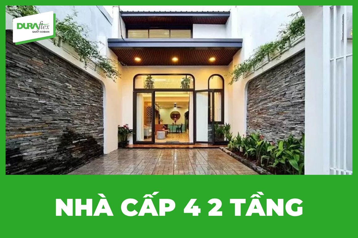 nhà cấp 4 2 tầng