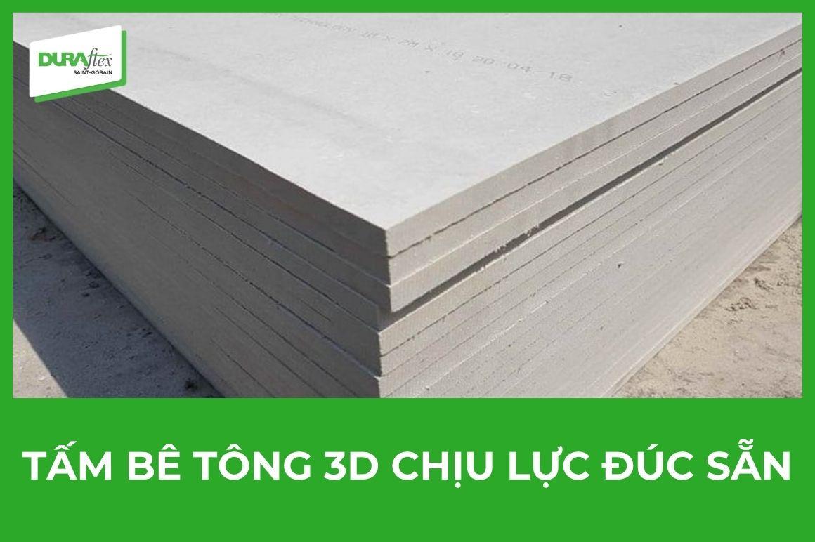 Tấm bê tông 3D chịu lực đúc sẵn