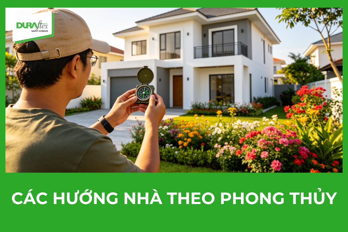 Các hướng nhà theo phong thủy