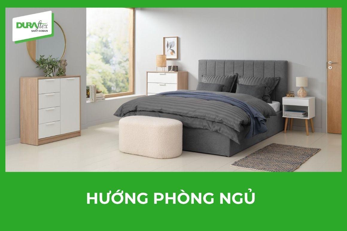 Hướng phòng ngủ và giường ngủ để ngủ ngon