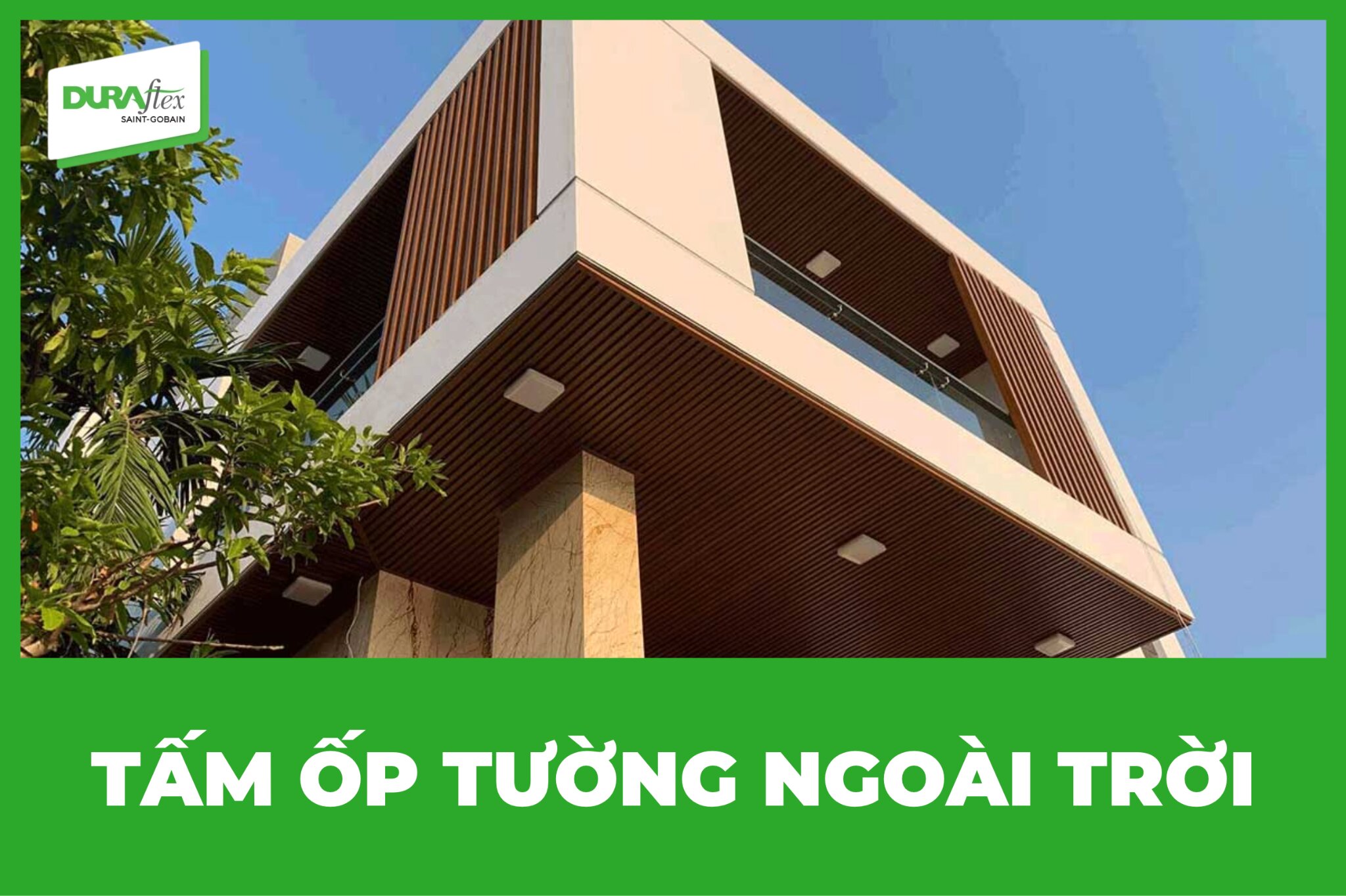 Tấm ốp tường ngoài trời