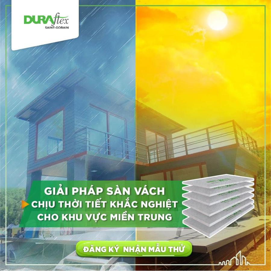 Tấm cemboard làm vách ngăn ngoài trời có khả năng chống cháy cao