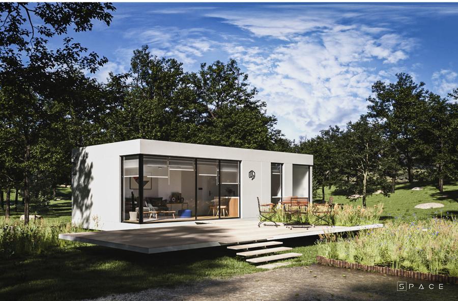 Mẫu nhà lắp ghép 30 triệu 20m2 nhỏ gọn, đẹp, tiện nghi