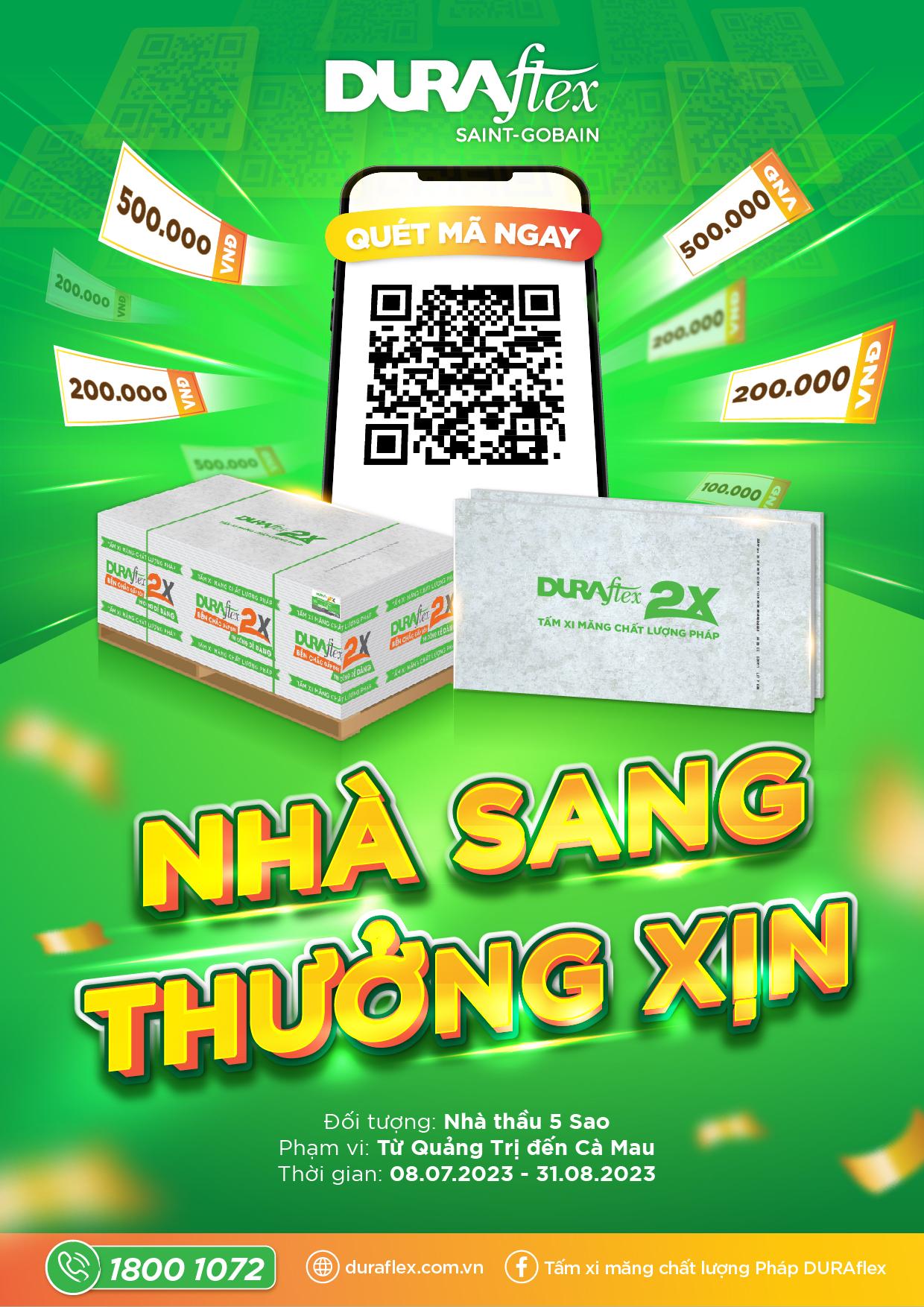 Nhà sang thưởng xịn miền Nam DURAflex