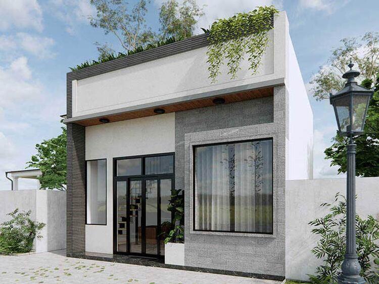 Mẫu nhà cấp 4 nông thôn 250 triệu giá rẻ nhờ sử dụng tấm DURAflex