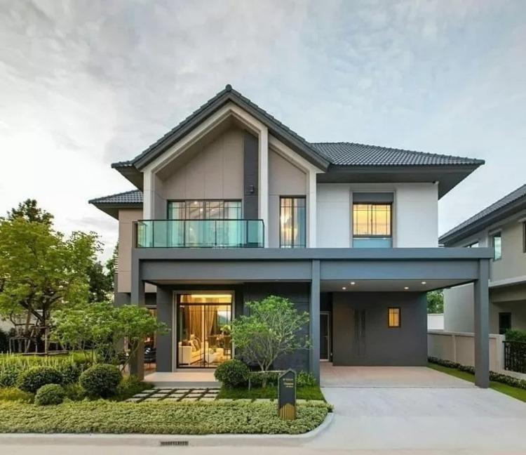 Mẫu nhà 2 tầng đẹp giá 1 tỷ có sân vườn rộng rãi, thoáng mát