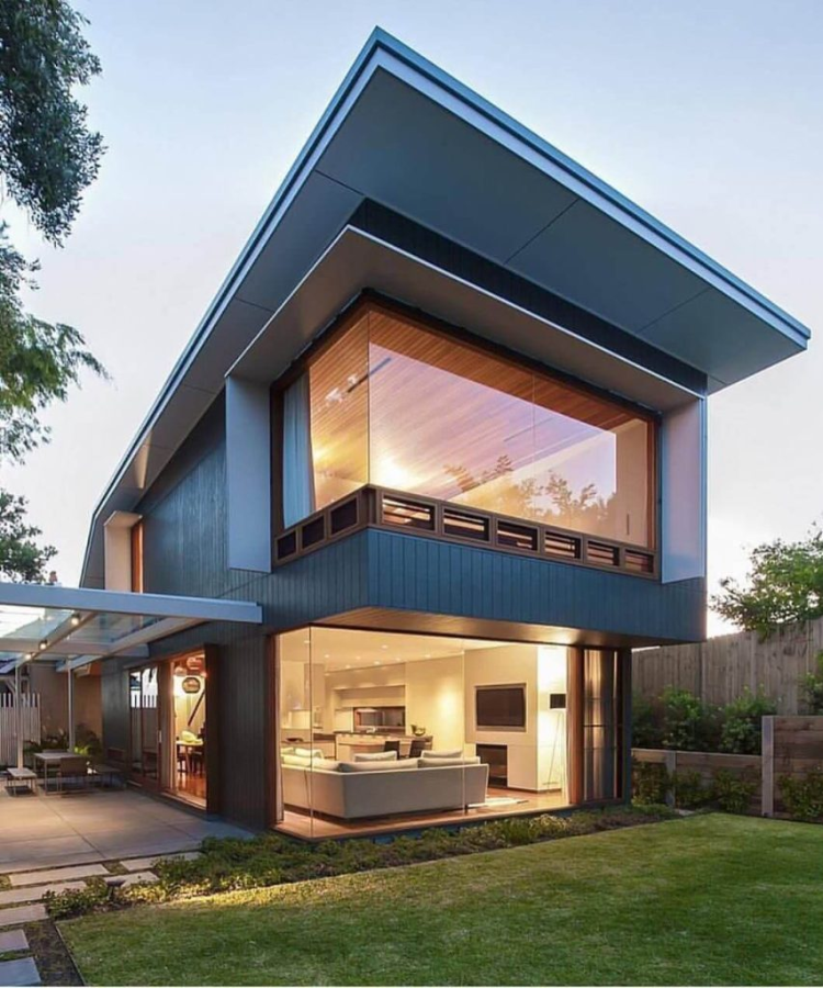 Mẫu nhà tiền chế 2 tầng 5x20 đẹp, đơn giản mà hiện đại 