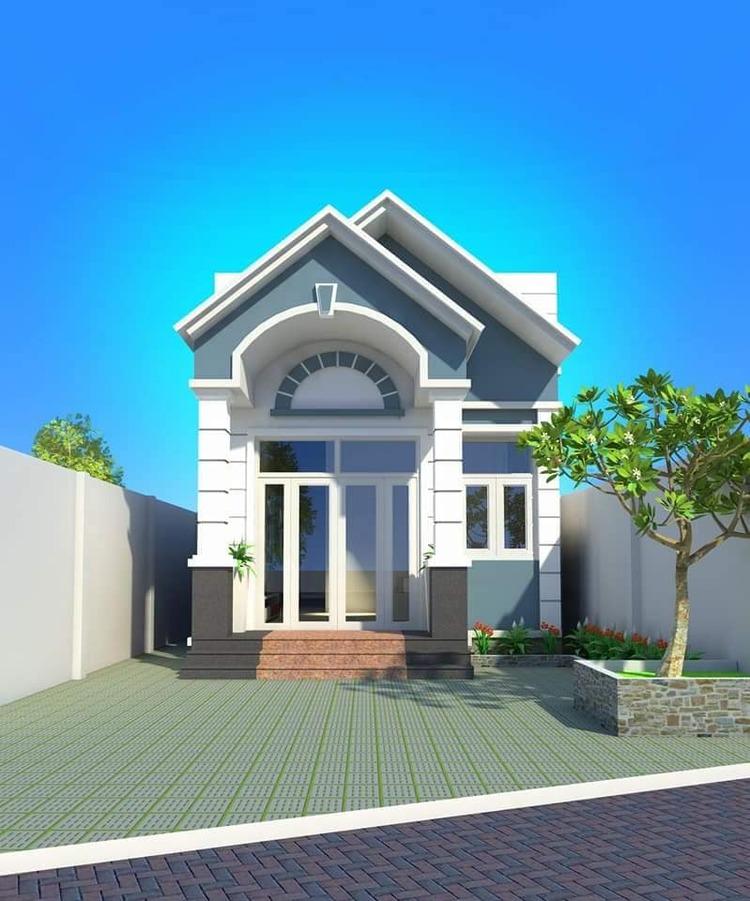 Mẫu nhà cấp 4 đẹp 5x20 500 triệu đơn giản mà hiện đại 