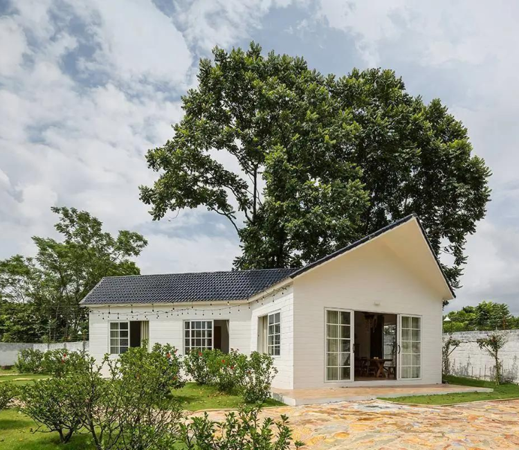 Mẫu nhà cấp 4 nông thôn 250 triệu đơn giản, thoáng mát