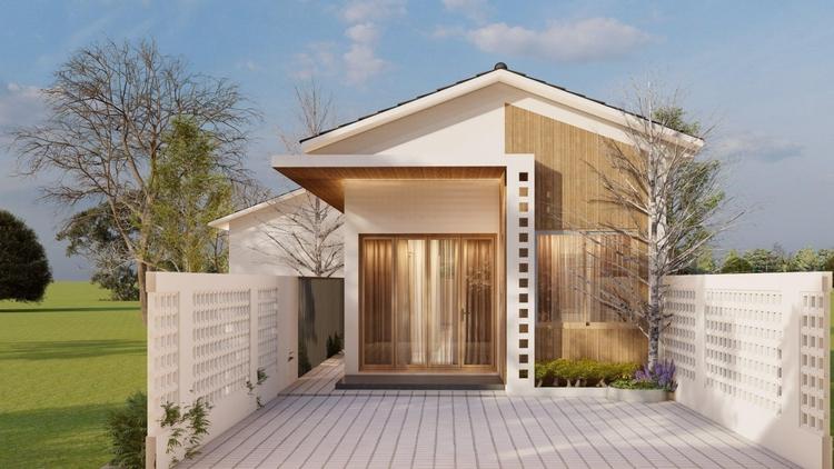 Phong cách thiết kế nhà cấp 4 nông thôn 250 triệu