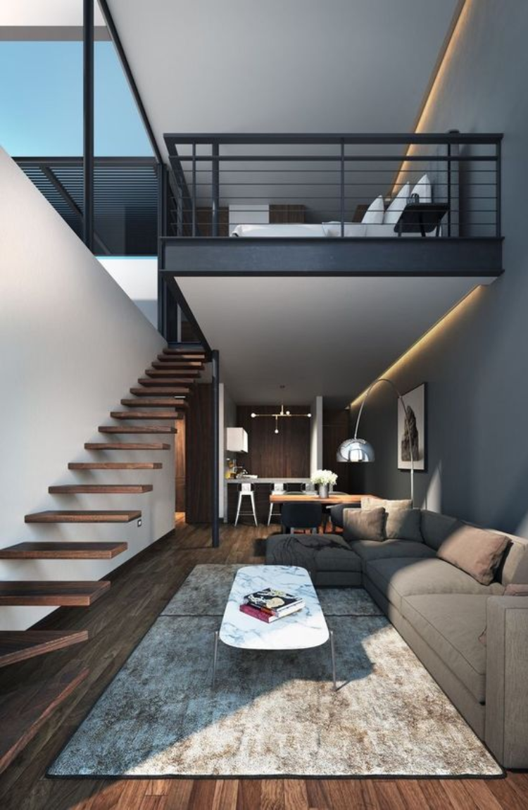 Mẫu nhà cấp 4 gác lửng hiện đại, tiện nghi, tràn ngập ánh sáng