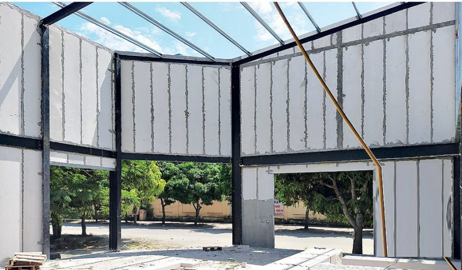 Nguyên vật liệu làm nhà tiền chế đẹp, đơn giản