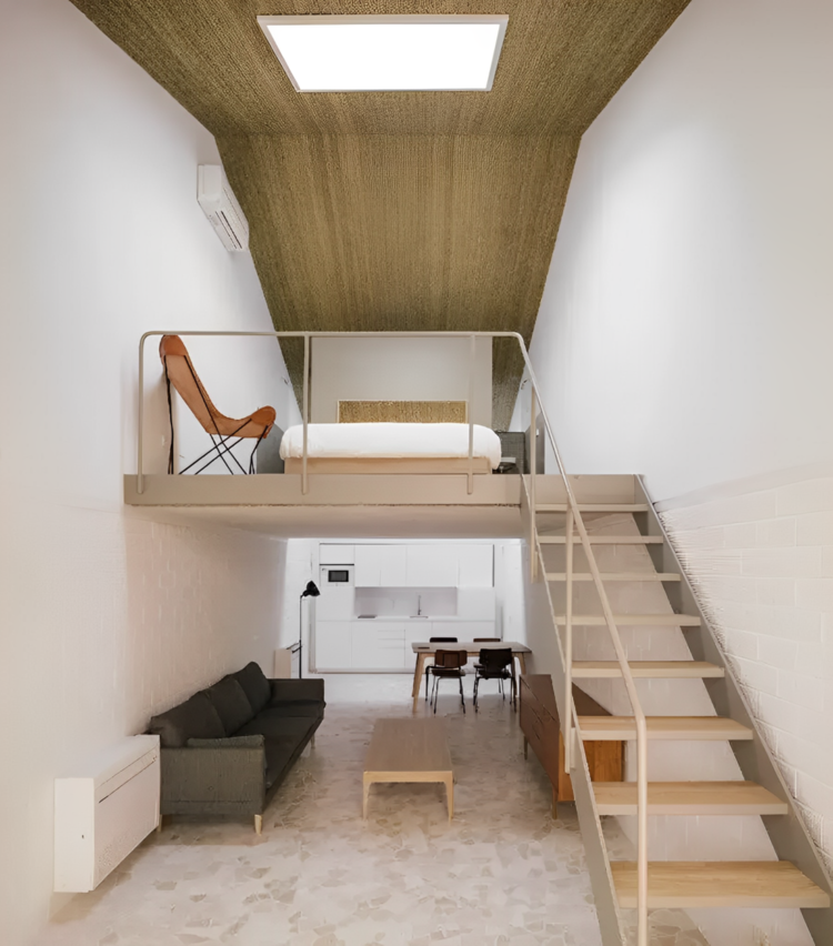 Mẫu nhà cấp 4 gác lửng 200 triệu 1 phòng ngủ giá rẻ