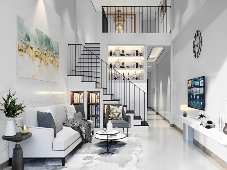 Mẫu nhà cấp 4 gác lửng 200 triệu 2 phòng ngủ đẹp