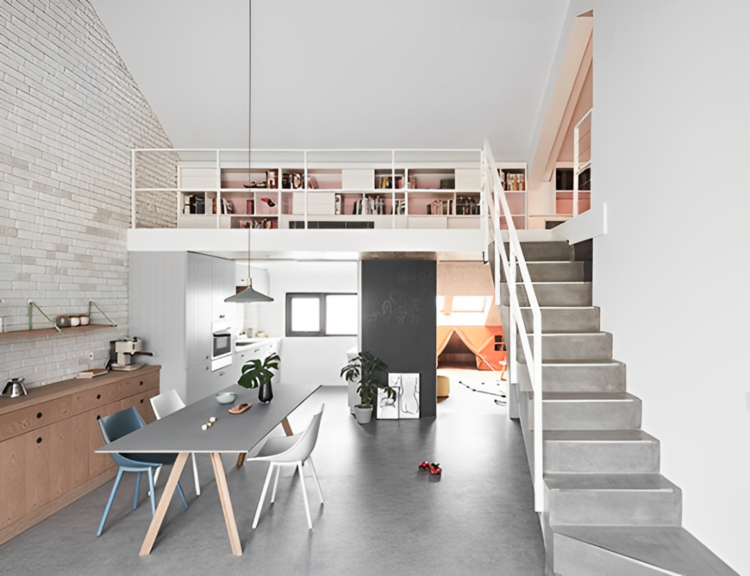 Mẫu nhà cấp 4 gác lửng 200 triệu 3 phòng ngủ hiện đại