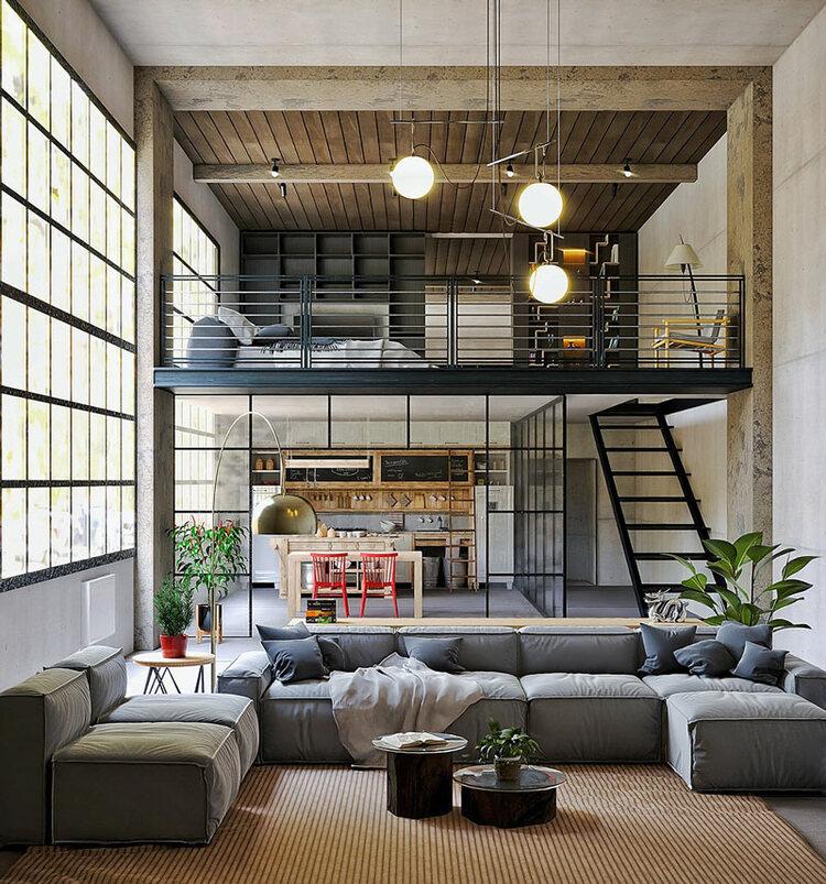 Mẫu nhà cấp 4 gác lửng 200 triệu ở nông thôn đẹp