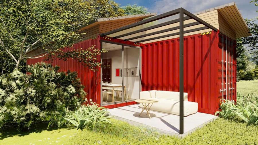 Nhà lắp ghép container đẹp, giá rẻ chỉ 150 triệu