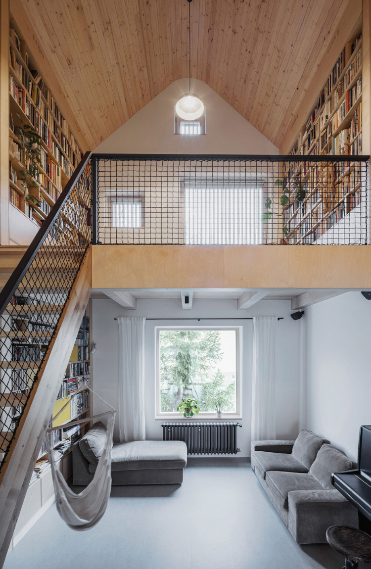 Mẫu nhà cấp 4 gác lửng ngày càng trở nên phổ biến và được mọi người ưa chuộng nhờ những ưu điểm nổi bậtThiết kế mẫu nhà cấp 4 gác lửng đúc giả hiện đại