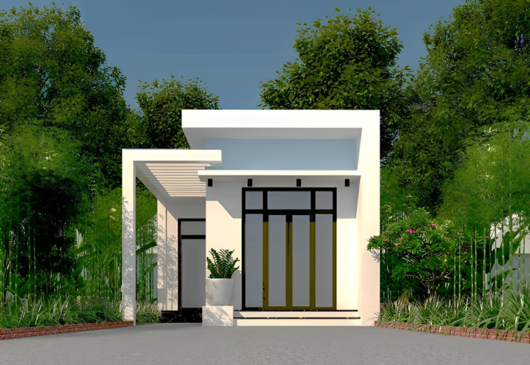 Lựa chọn đơn vị thiết kế và thi công nhà cấp 4 đẹp 5x20 uy tín