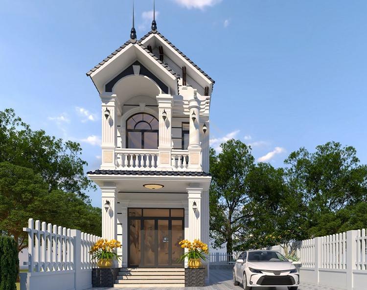 Mẫu nhà 2 tầng đẹp giá 700 triệu diện tích 6x11m tiện nghi