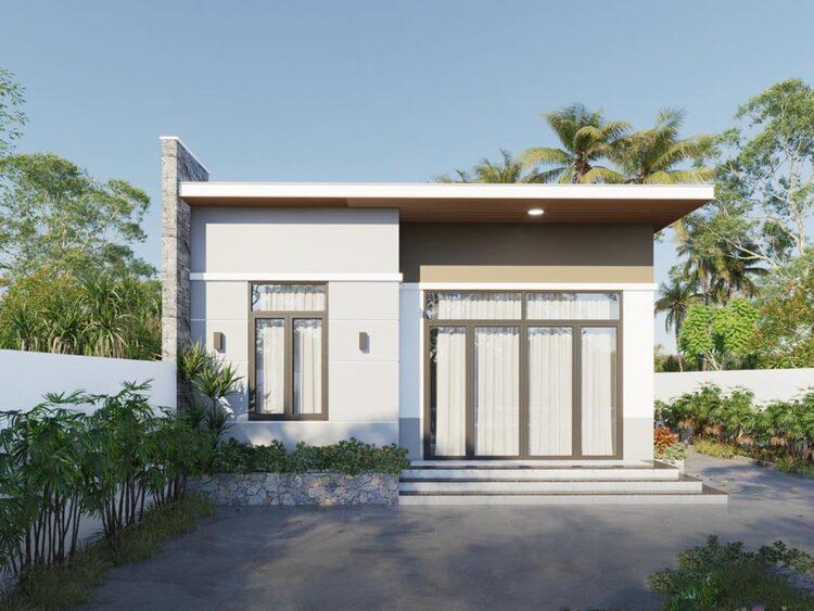 Nhà cấp 4 3 phòng ngủ 300 triệu có diện tích từ 60-80m2 