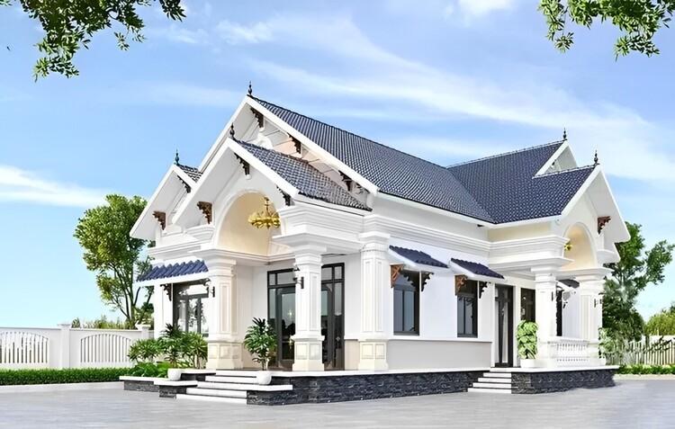 Mẫu nhà cấp 4 đẹp có 3 phòng ngủ hiện đại giá 500 triệu