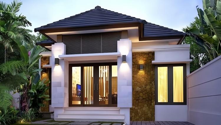 Mẫu nhà cấp 4 nông thôn 250 triệu mái Nhật