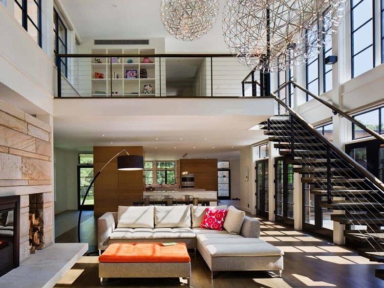 Mẫu nhà gác lửng 2 phòng ngủ hiện đại, tiện nghi hiện nay 