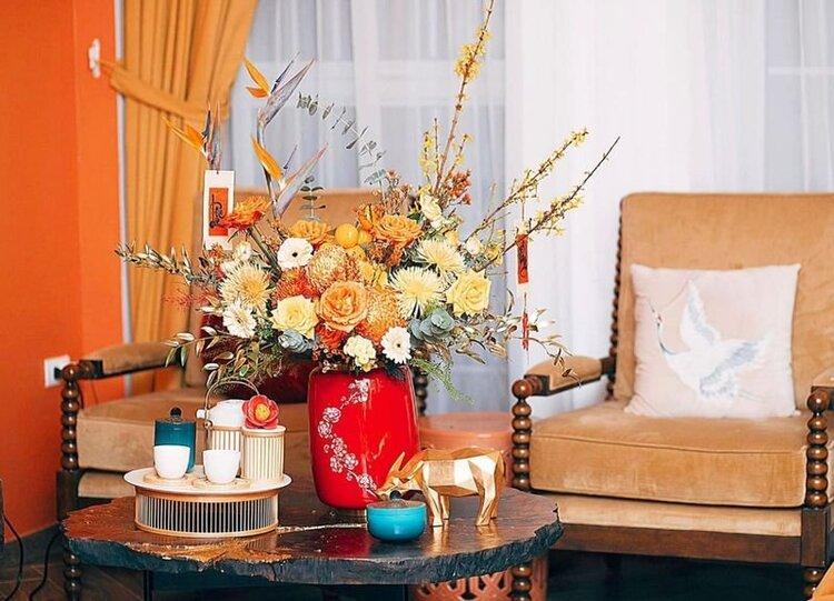 Trang trí Tết trong nhà