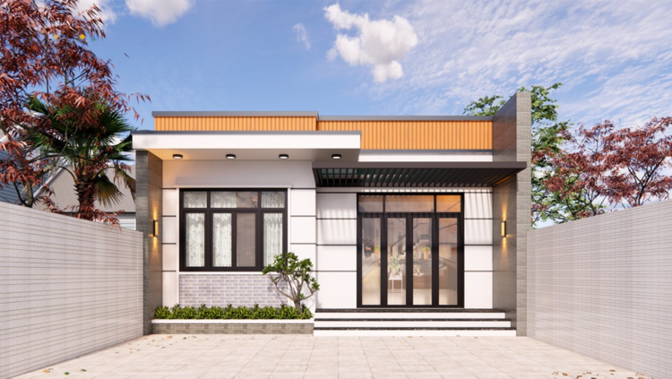 Mẫu nhà cấp 4 nông thôn 250 triệu thiết kế theo nhiều phong cách kiến trúc