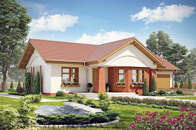 Mẫu nhà vườn đẹp ở nông thôn rộng rãi