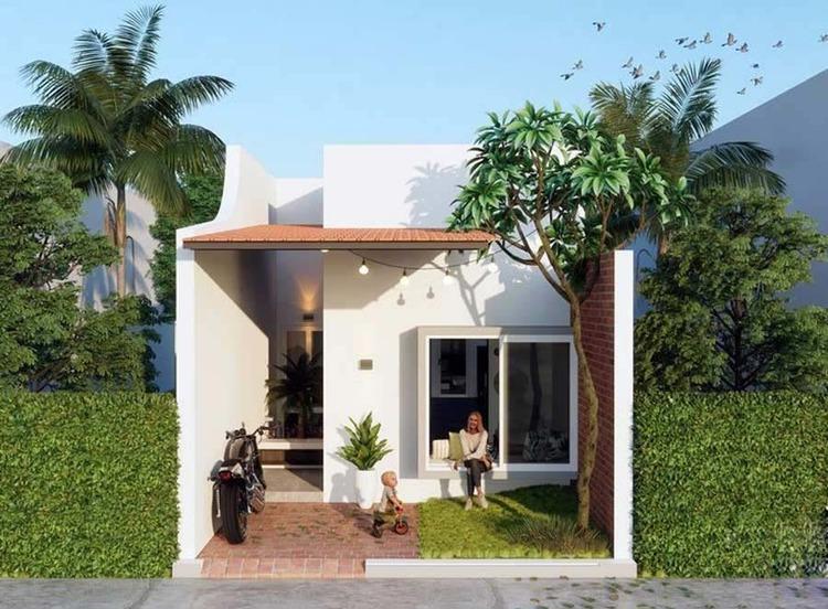 Mẫu thiết kế nhà cấp 4 3 phòng ngủ 300 triệu giả biệt thự