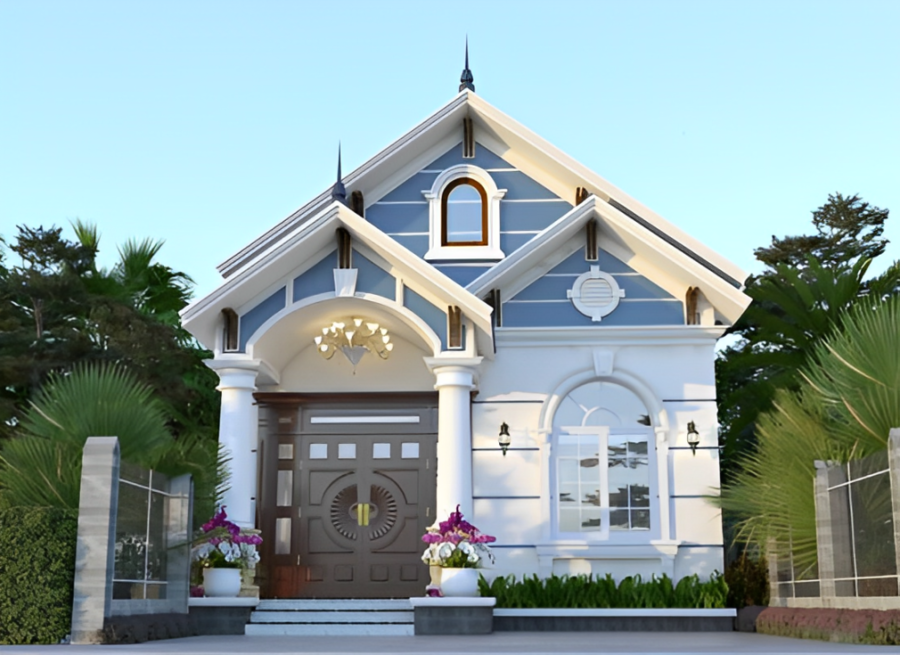 Nhà cấp 4 mái Thái đẹp, hiện đại, được nhiều gia chủ ưa chuộng 2026