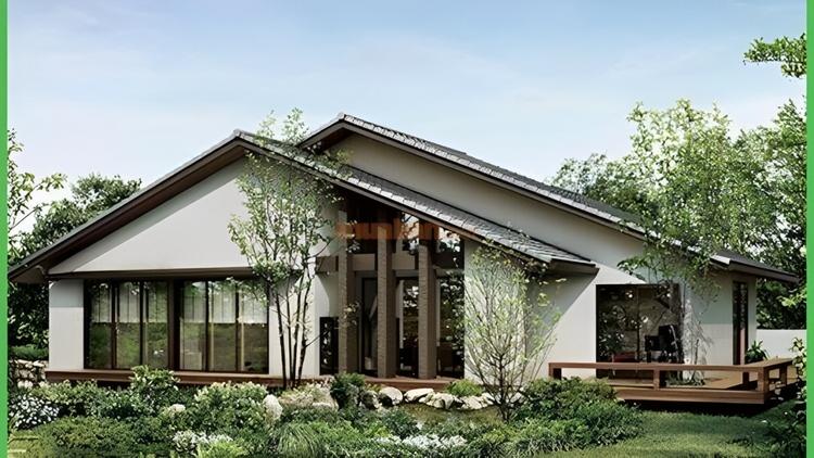 Mẫu nhà cấp 4 nông thôn 3 phòng ngủ 450 triệu hiện đại 