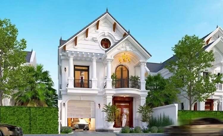 Mẫu nhà 2 tầng mái Thái 8x10m thiết kế hài hòa, tối ưu không gian 