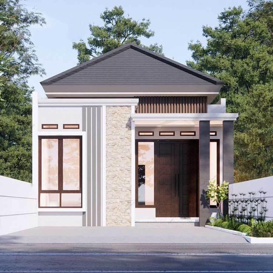 Mẫu nhà cấp 4 đẹp giá rẻ 100 triệu 40m2 tối ưu không gian sống 