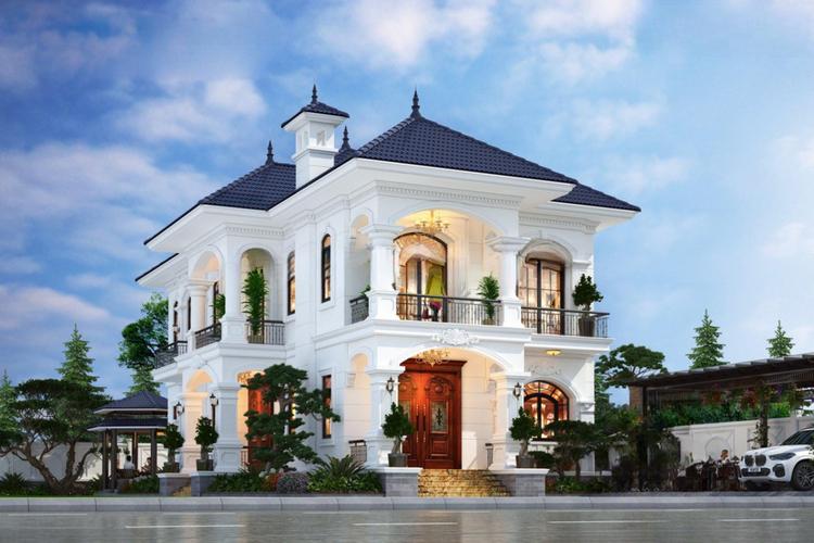 Những mẫu nhà mái Nhật 2 tầng đẹp, sở hữu thiết kế đa dạng